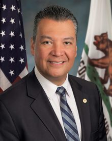 Portrait of Alex Padilla