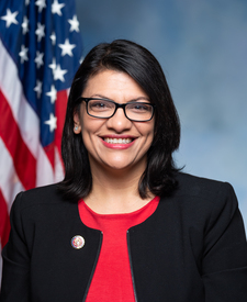 Portrait of Rashida Tlaib